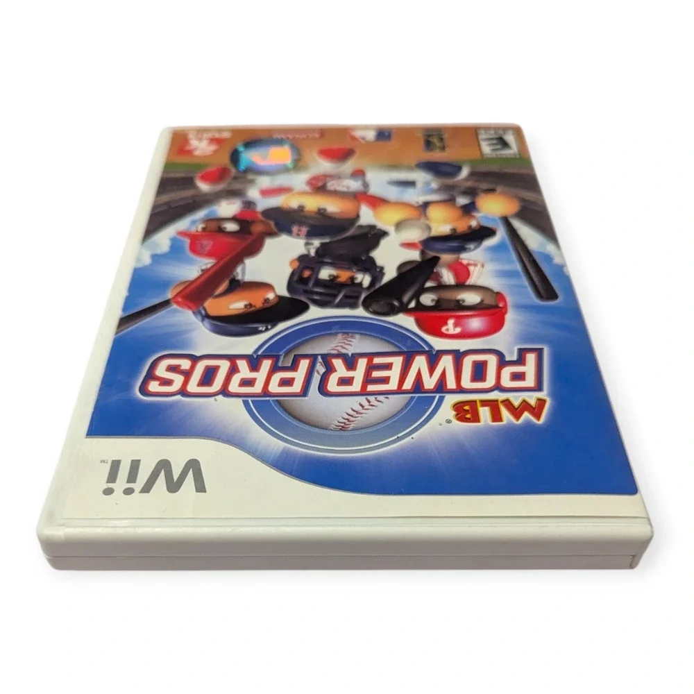 MLB Power Pros Nintendo Wii 2K Sports Baseball Game Complete CIB Konami 2007